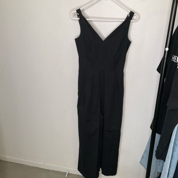 J. Crew Wrap-tie  Stretch Poplin Jumpsuit - Picture 2 of 6